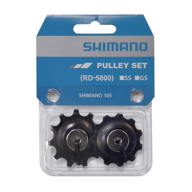 Shimano 11T RD-5800 105 SLX M660 -  2 stk. 11T Pulleyhjul st med stlbsning