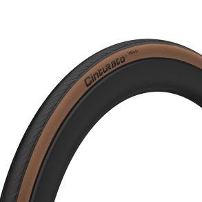 Pirelli Cinturato Velo Classic 700x26c TLR (26-622) - Foldedk med brune dksider