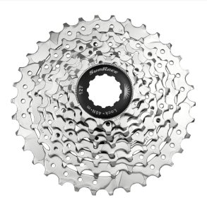 Sunrace CMS66 - 11-32T 8 Speed Kassette / Nikkel
