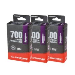 Chaoyang 700x25/32C - Letvgts cykelslange med 48mm. Presta ventil 