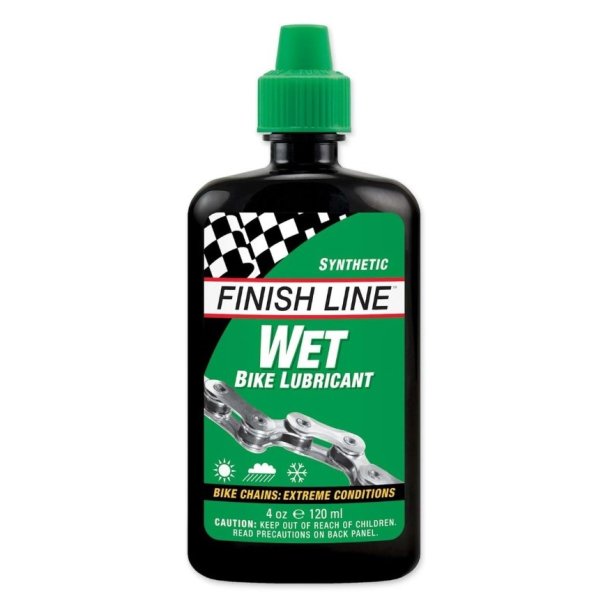 Finish Line Wet Bike Lubricant - Udviklet til Cross-country