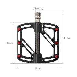 GUB GC080 - Flats pedalst til mountainbike