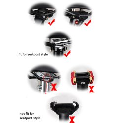 GUB 1158 - Letvgts carbon cykelsadel