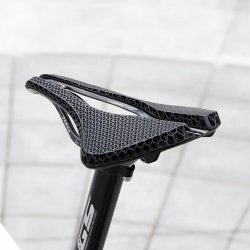 GUB 1176 - 3D Printet letvgts carbon cykelsadel