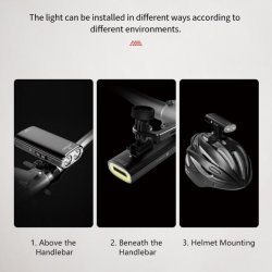 Gaciron V20D-1700 - Cykellygte