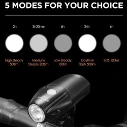 Gaciron Y4-500 - Cykellygte