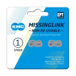 KMC Missinglink - 2 stk. samleled med EPT til 1-8 Speed kder