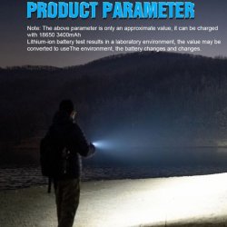 Trustfire MC18 - Pandelampe/lommelygte