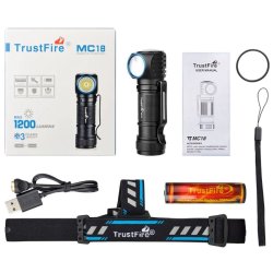 Trustfire MC18 - Pandelampe/lommelygte