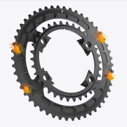 Magene QED frontklingest - 53/39T klingest med 110 mm. boltcirkeldiameter