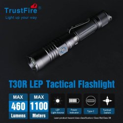 Trustfire T30R - Hvid laser