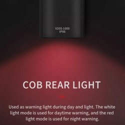 Gaciron V20S-1000 - Cykellygte