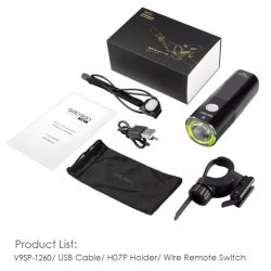 Gaciron V9SP-1260 - Cykellygte