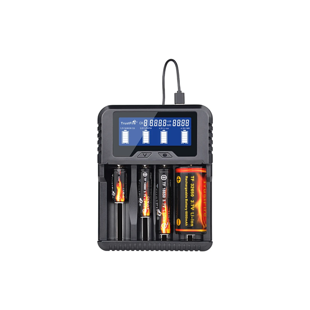 Trustfire TR-20 - Digital batterioplader